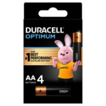 Duracell Optimum Batteries 4 AA