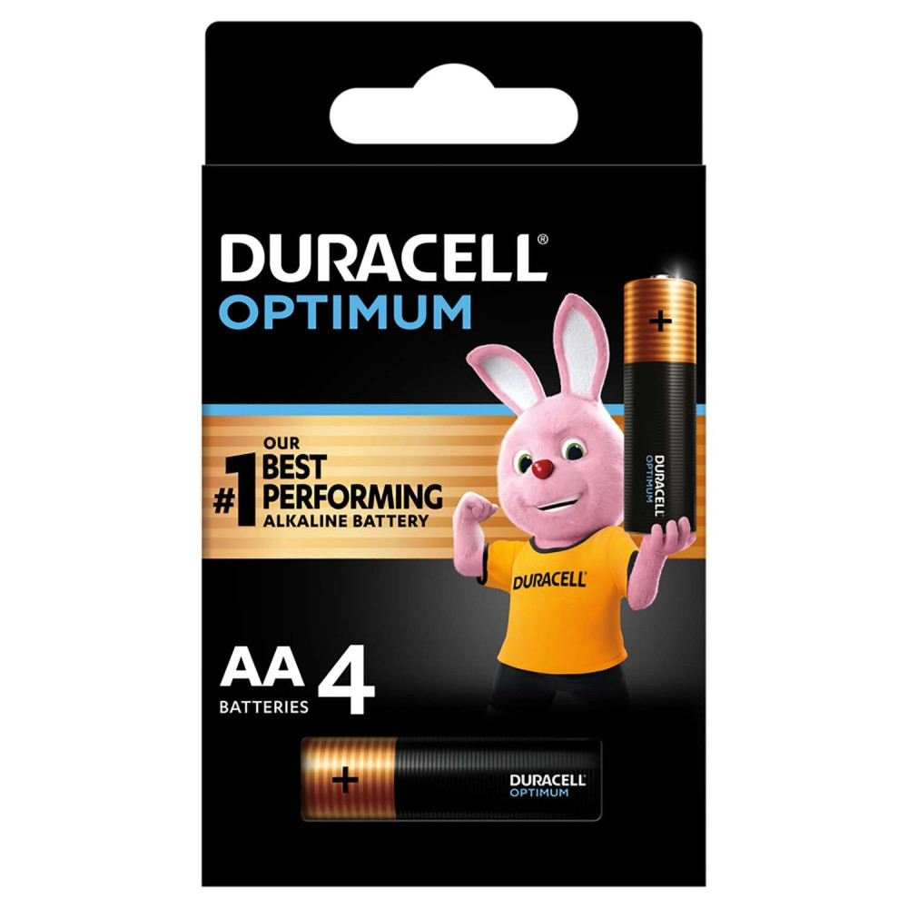 Duracell Optimum Batteries 4 AA