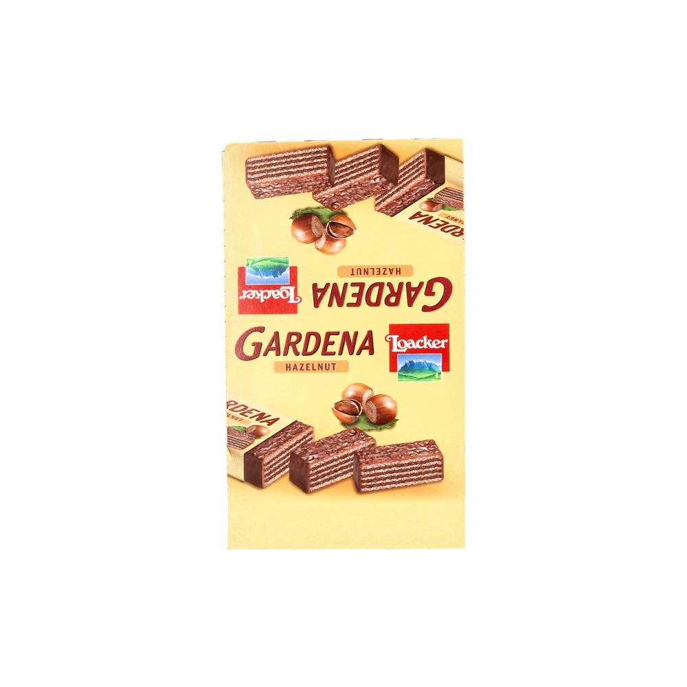 Loacker Gardena Hazelnut 25x38G