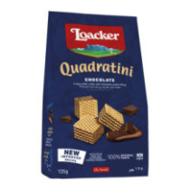 Loacker Quadratini Wafers Kakao 125gm