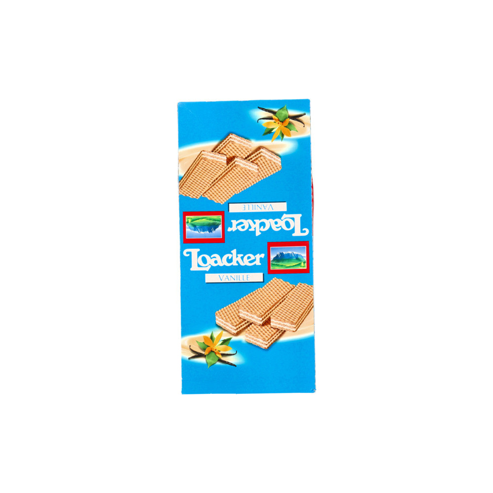 Loacker Vanilla Crispy Wafers 25x45 g