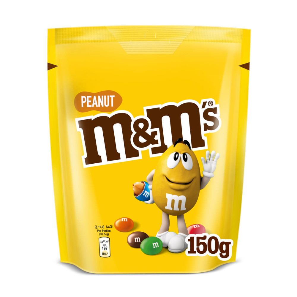 M&M S PEANUT 150G BT
