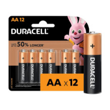 Duracell Cline Batteries 12 AA