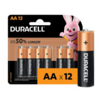 Duracell Cline Batteries 12 AA