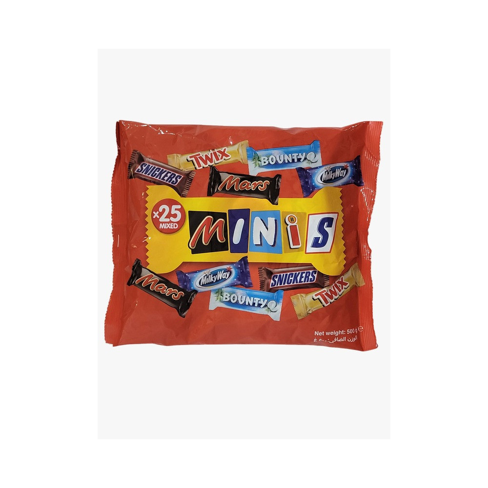 Best Selection of Mini Chocolate Bars 2 400 g