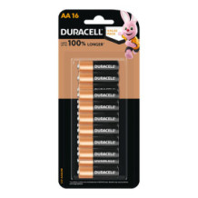 Duracell Alcline Batteries 16 AA