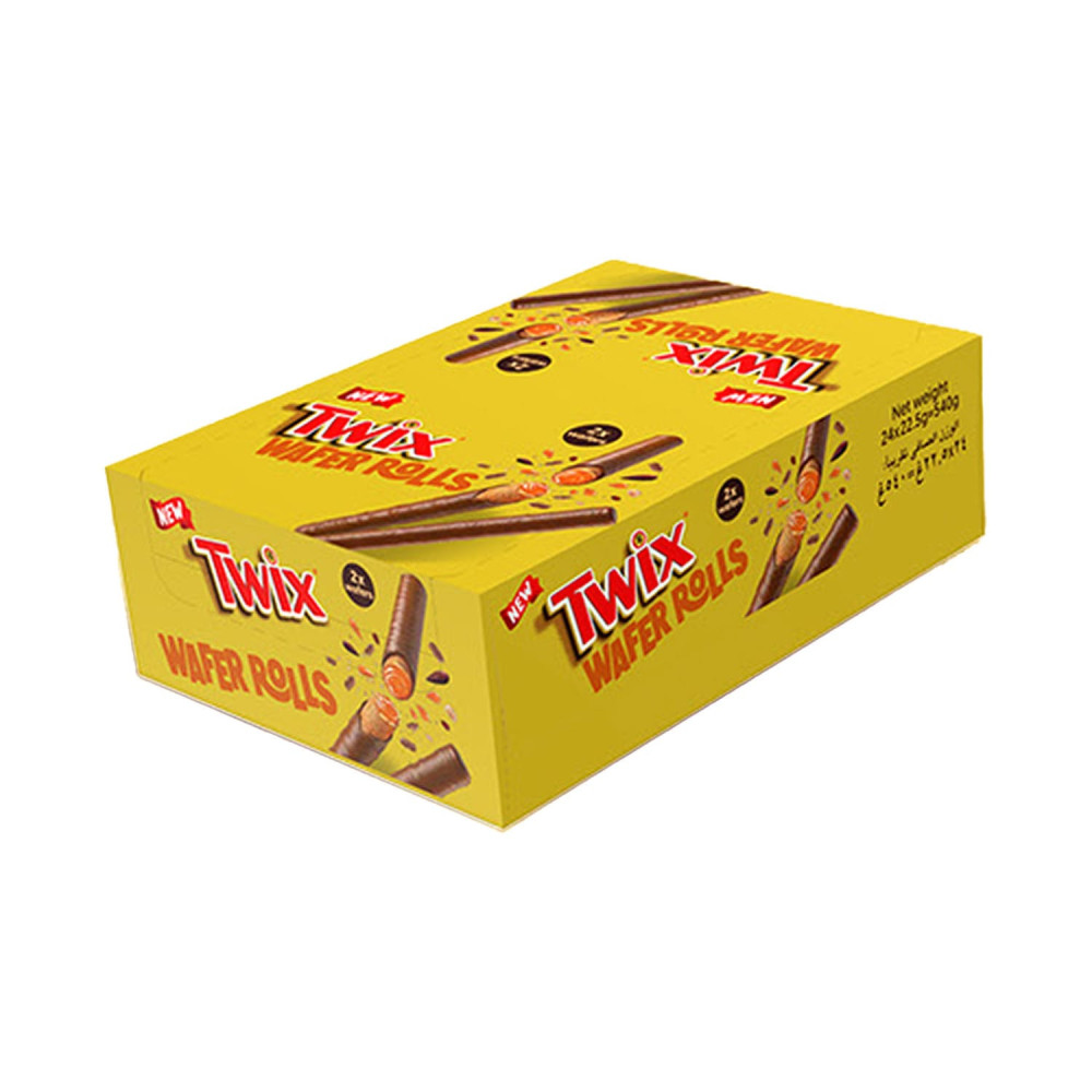 Twix Wafer Rolls (22.5g)x24ct