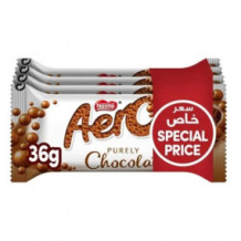 شوكولاتة نستله آرو متوسطة بالحليب ٤ ٣٦ غ
