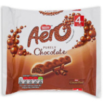 Nestle Chocolate Aero Purely 108 Gm