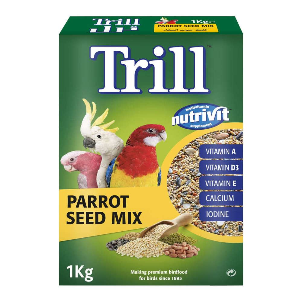 Trill Parrot Bird Eating 1 Kg