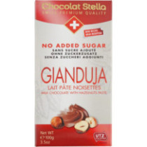 Chocolat Stella Gianduja Pâtes Noisettes 100G
