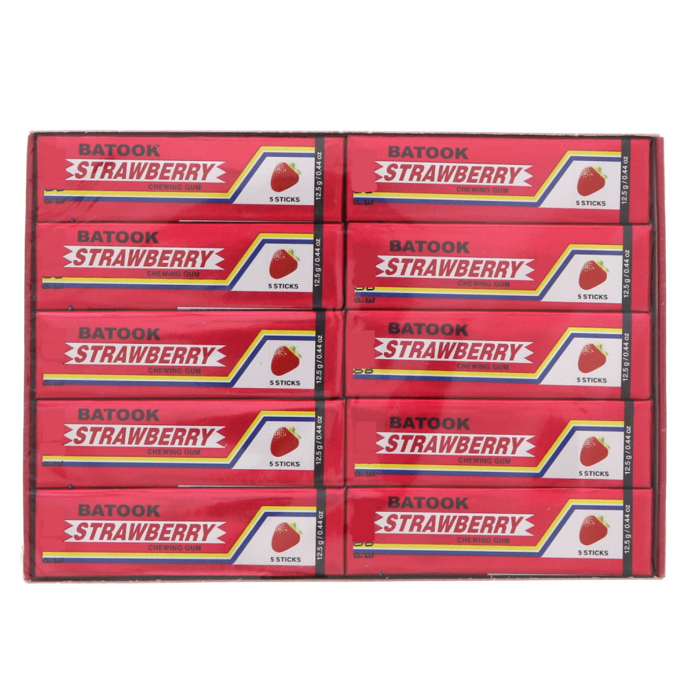Buy Batook Strawberry Chewing Gum 250 g 20 Packs