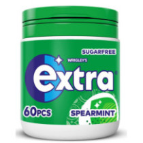 Wrigley's Extra Green Mint Flavored Gum 84 g 60 pieces