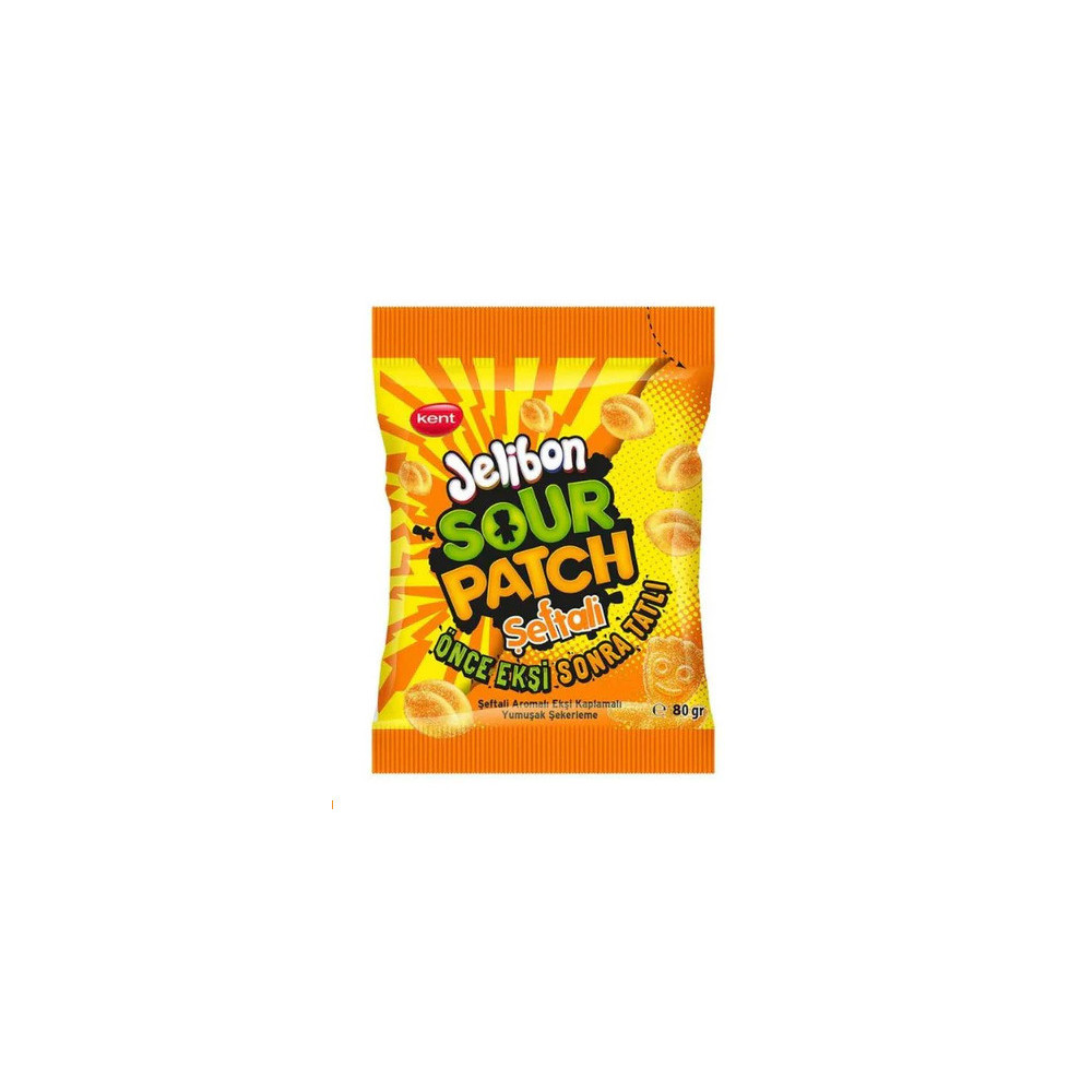 Kent Jelibon Sour Patch Peach Candy 80g