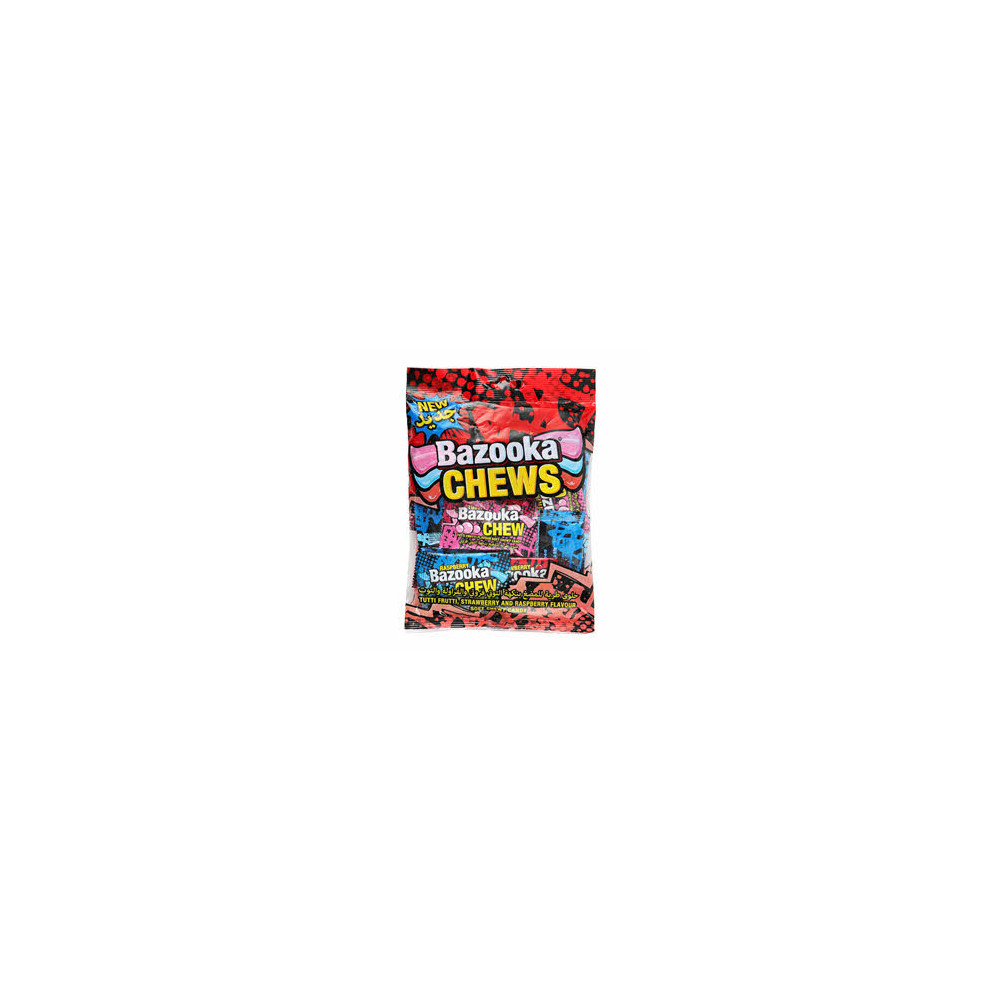 Bazooka Mini Chews Bar Soft Candy 120 g