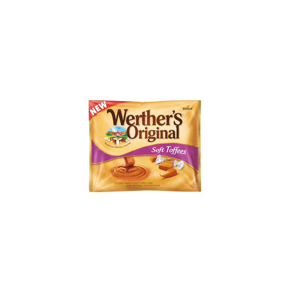 Werthers Original toffee made from butter and caramel 600g