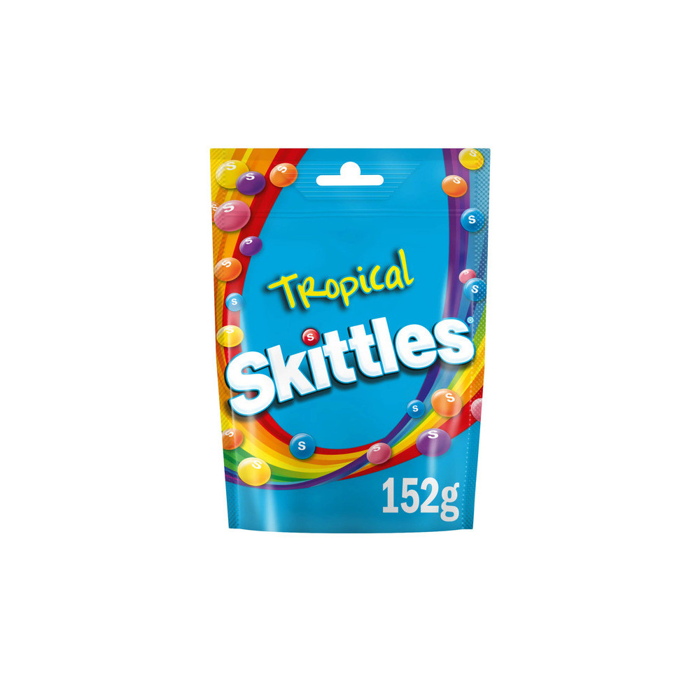 Skittles Tropical Fruit Flavored Candy 152g