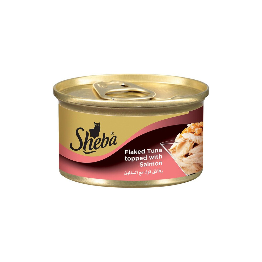 Shiba Wet Cat Food Canned With Tuna And Salmon With Gravy 85g