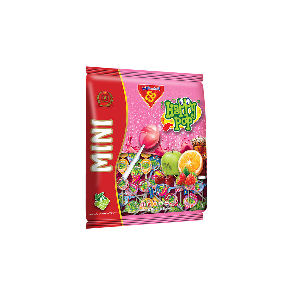 Alsaidawi Happy Pop Mini Lollipops Bag 35 6 grams