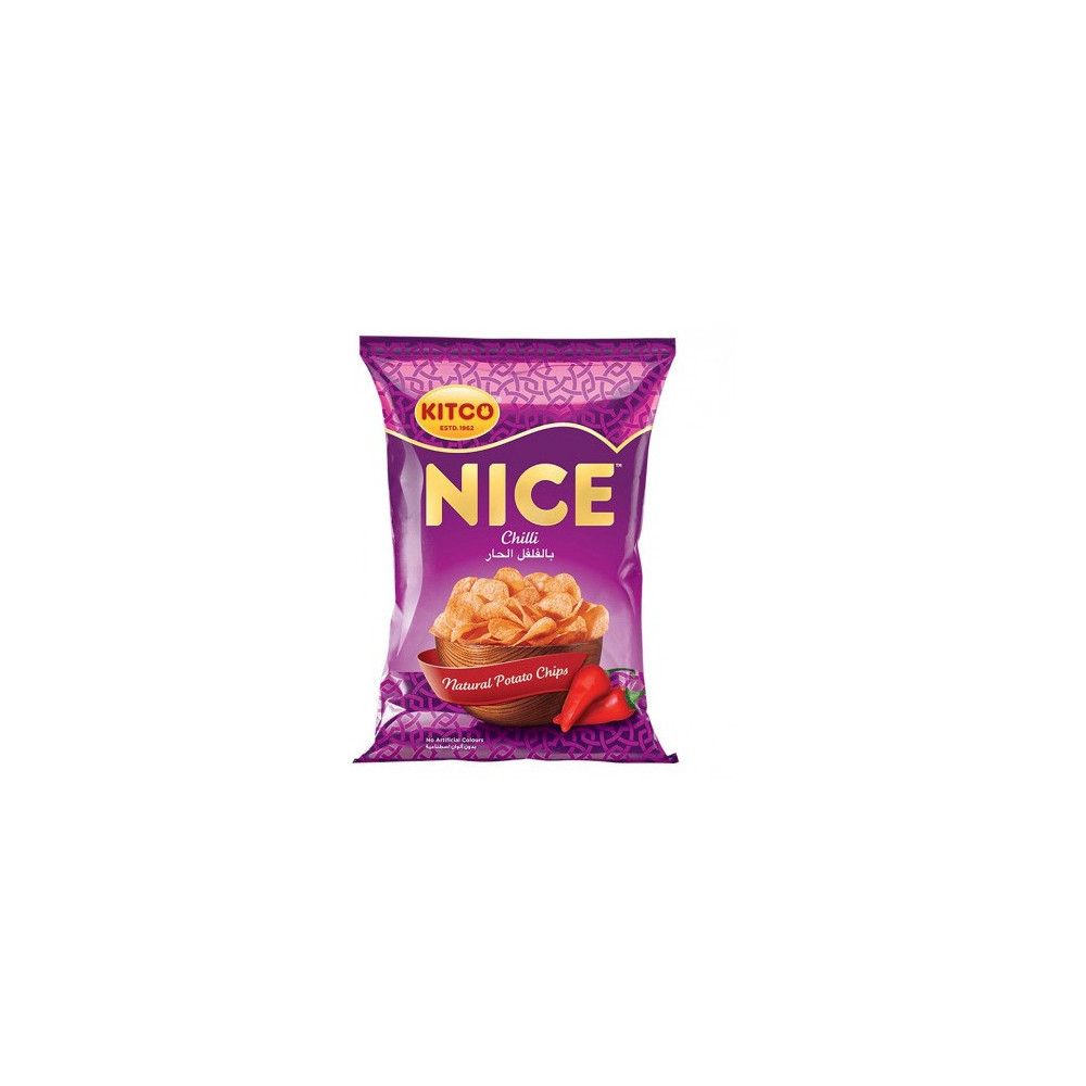 Kitco Nice Chili Chips Size 22g 20g
