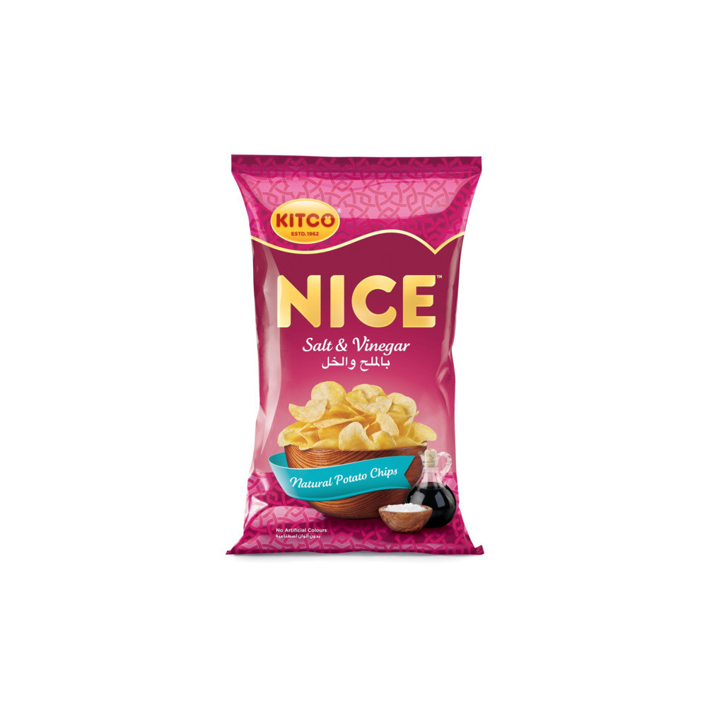 Kitco Salt & Vinegar Chips 210g