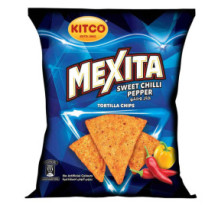 kitco Mexita Hot & Sweet Tortilla Chips 48g