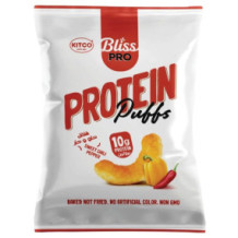 kitco blisse Pro Protein Chili & Sweet Pepper Corn Snacks 50g