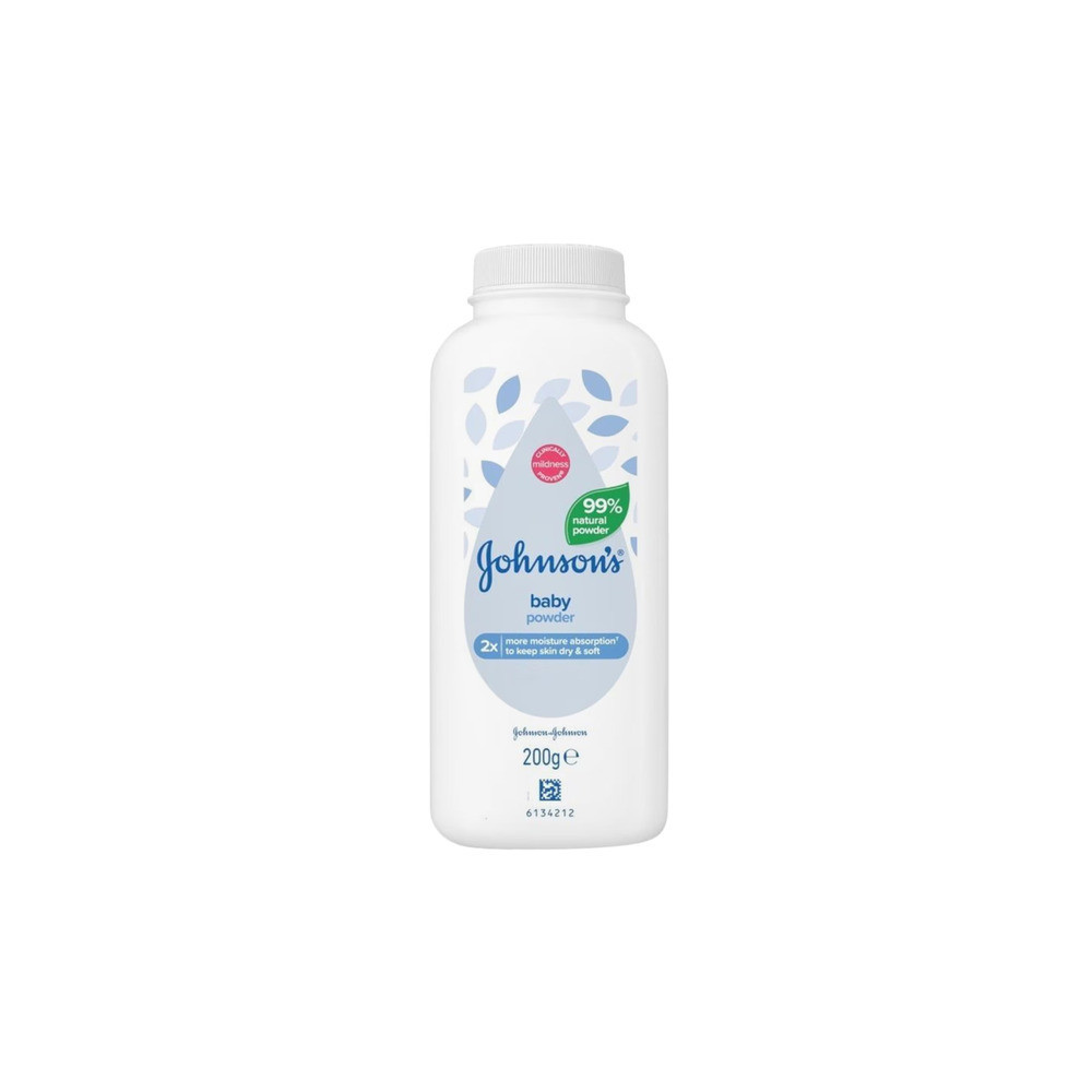 J&J Baby Cornstrarch Natural Powder 200G