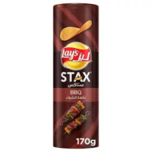 Lay's Stacks BBQ Flavor Potato Chips 170g