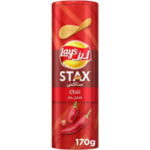 Lay's Stacks Chili Potato Chips 170g