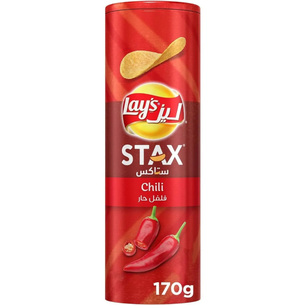 Lay's Stacks Chili Potato Chips 170g