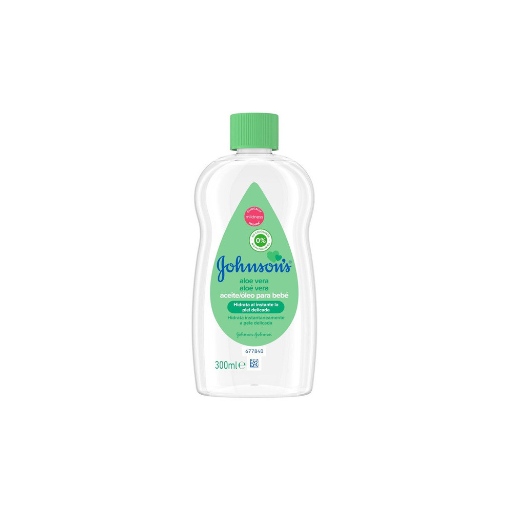 Johnson & Johnson Baby Oil Aloe Vera 300 ml