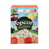 MAISON microwave popcorn Butter 80g x 3pcs