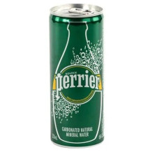 Perrier Water Slim Can 250ML.
