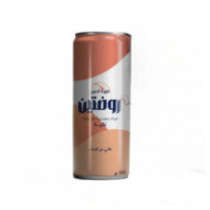 Rawdatain Natural Carbonated Mineral Water Peach Flavor Sugar Free 250 ml