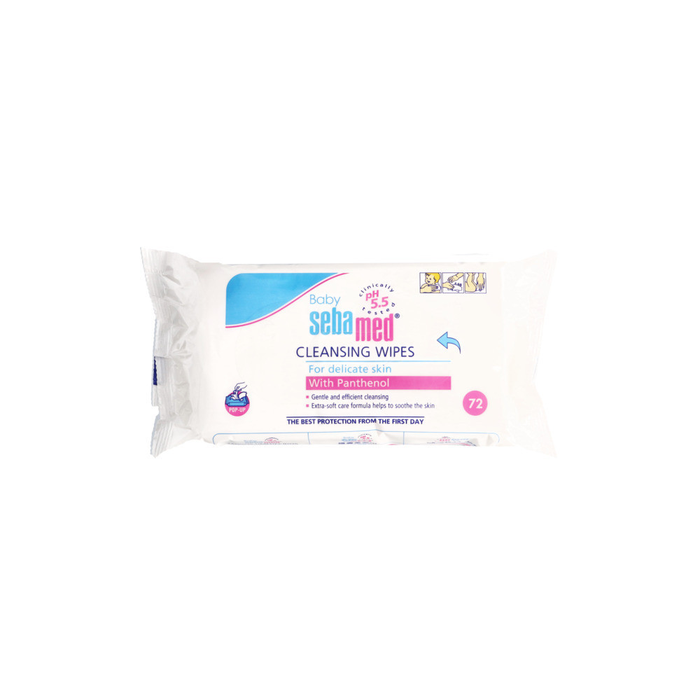 Sebamed Baby Cleansing Wipes 72 Pieces