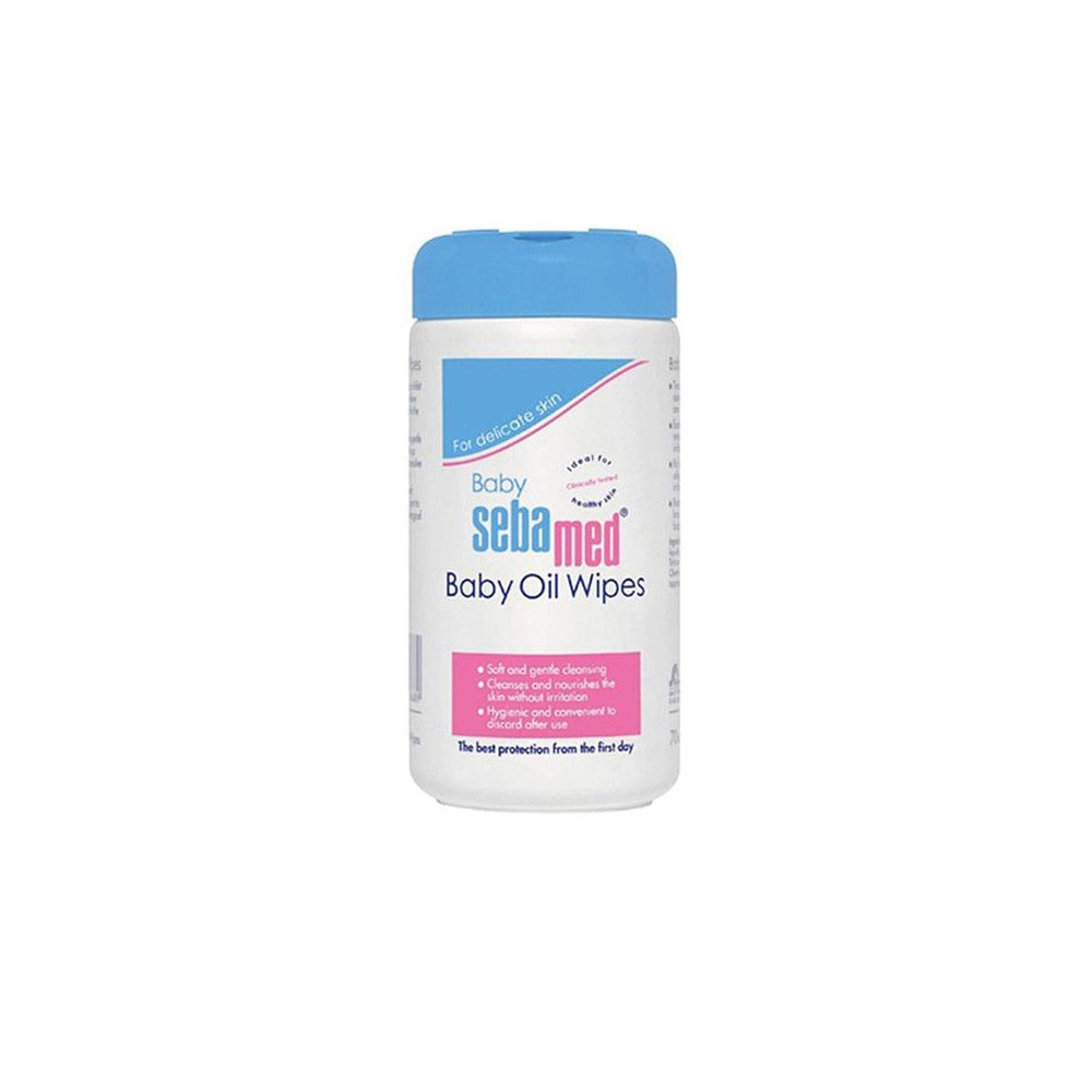 Sebamed Baby Oil Wipes 70 Pieces