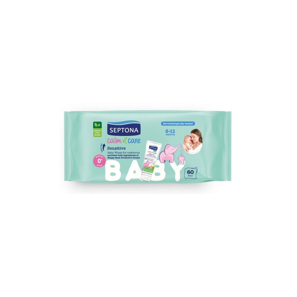 SEPTONA BABY WIPES SENSITIVE 60 PIECES