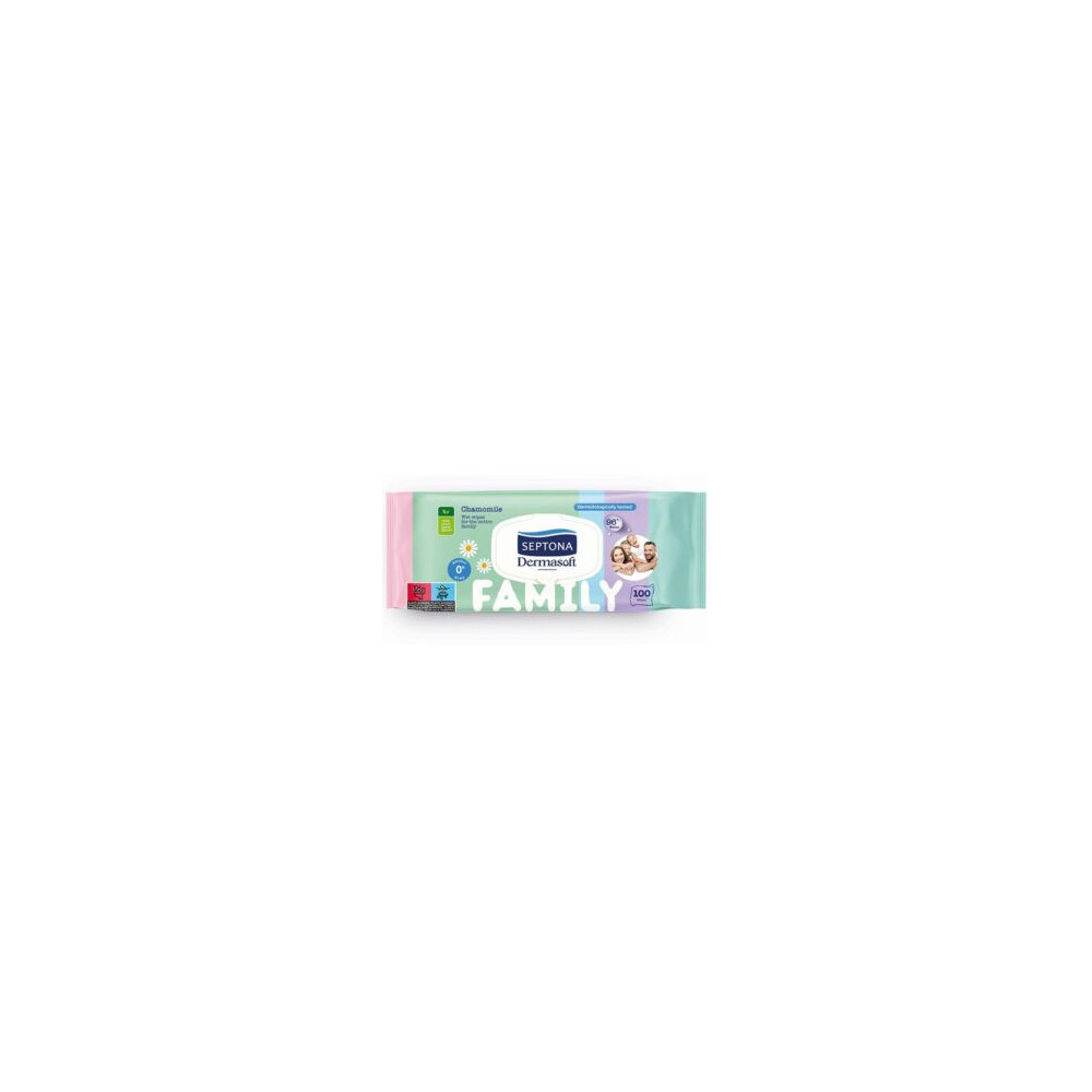 Septo-D Soft Family Wipes Chamomile 100min