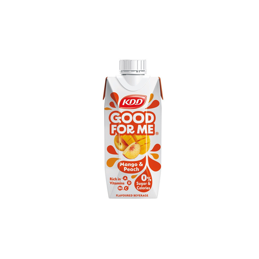 KDD, Mango Peach Flavored Syrup 250 ml
