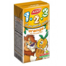 KDD, Orange Nectar White Grape Sugar Free 125 ml