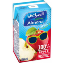 المراعي عصير تفاح طويل الاجل 140مل تتراباك