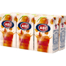 ABC, Mango Juice 6 Pieces 250 ml Presentation