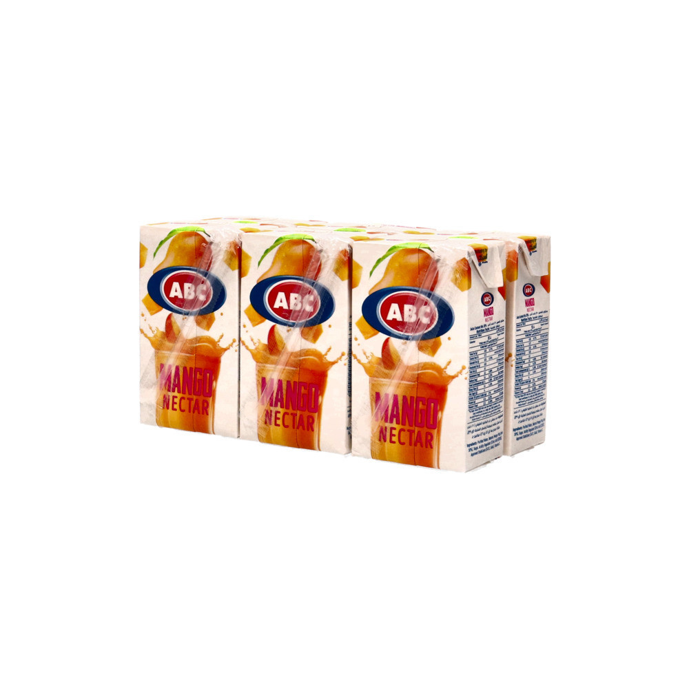 ABC, Mango Juice 6 Pieces 250 ml Presentation
