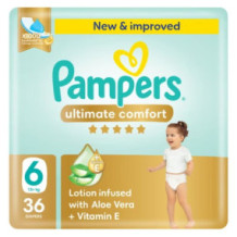 Pampers Premium, Protection Diapers Stage 6 (13+ Kg) 43 ...
