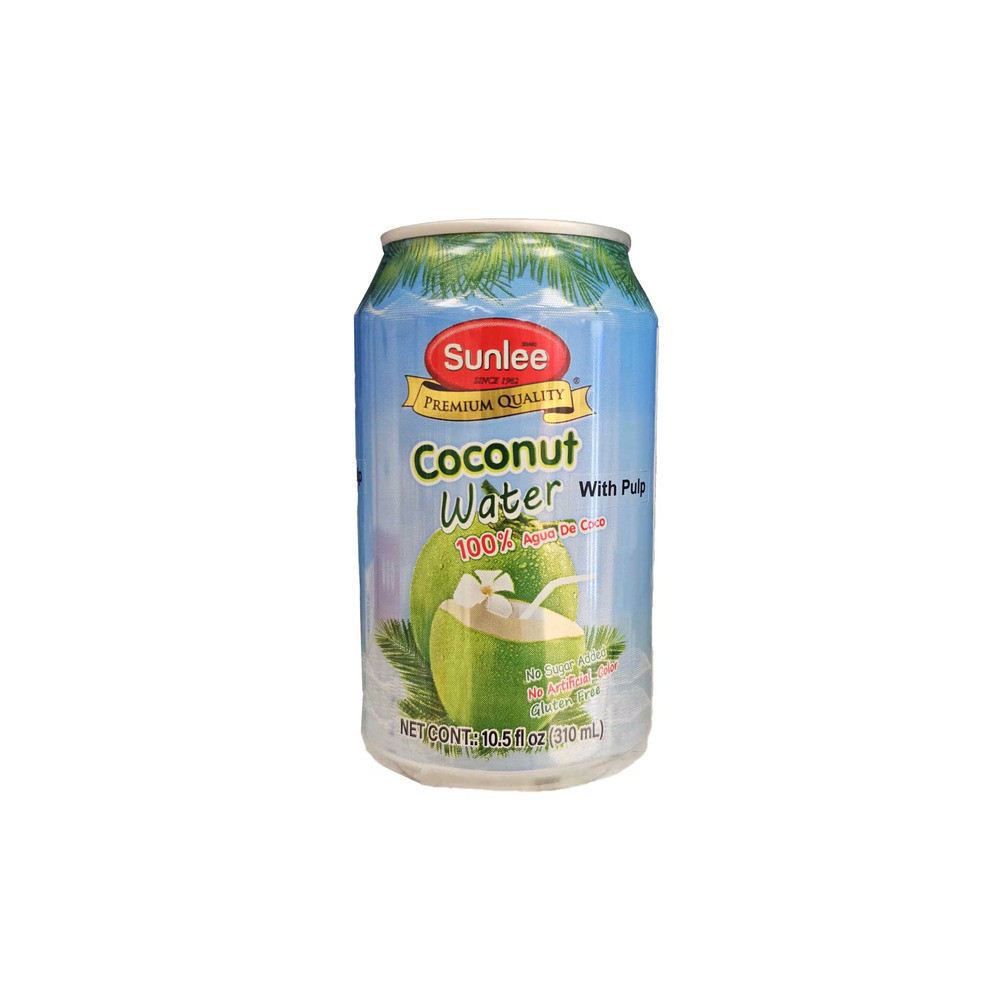 Natural Coconut Water With Pulp 310ml Sun Lee