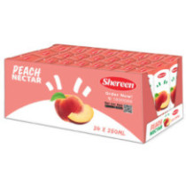 Shireen Peach Juice 250 Ml Carton