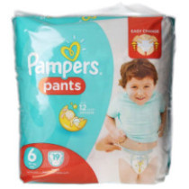 Pampers Pants Size 6 Carry Pack, 19 Count