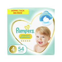 Pampers Premium Protection Size 4 (9-14kg) - 54 Diapers