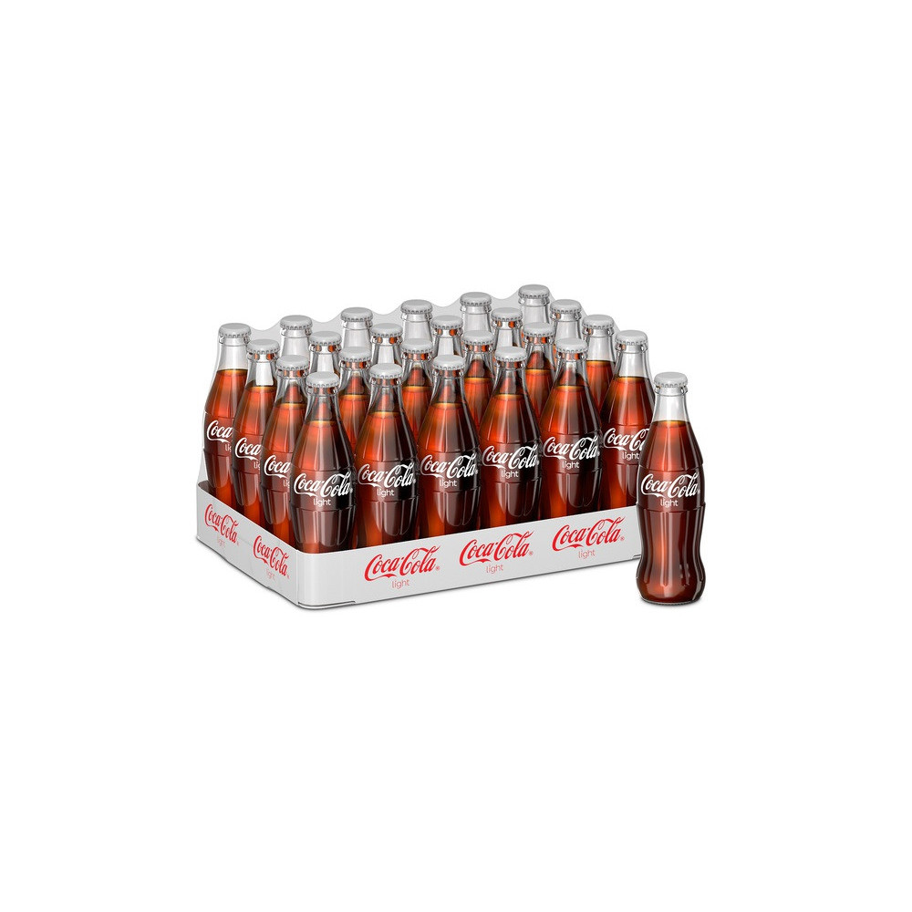 Coca-Cola Light Carbonated Water 250ml Carton Bottle 24 Pieces
